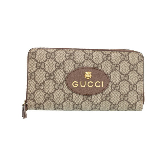 Gucci Long GG Wallet Neo Supreme Zip - Picture 1 of 5